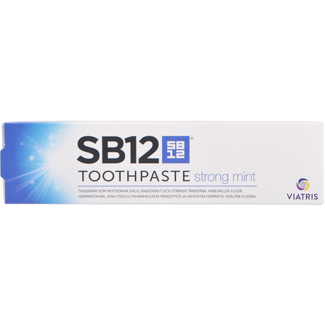 SB12 Tandpasta Strong Mint | 100 ml