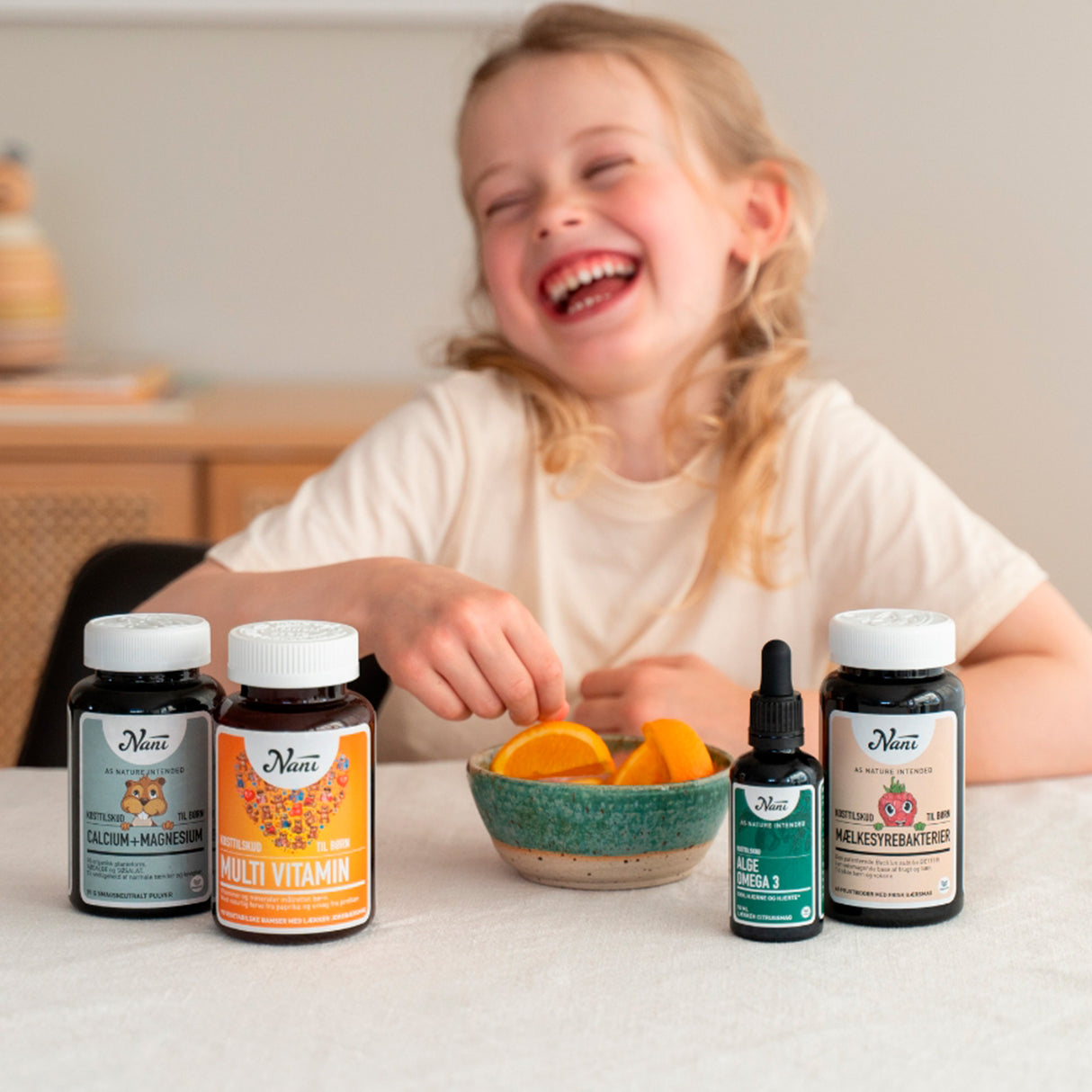 Nani Alge Omega 3 Dråber Med Citrussmag | 50 ml fra Nani på Mecindo.dk