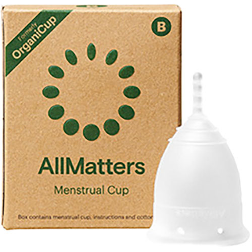 AllMatters Menstruationskop | Str. B fra AllMatters på Mecindo.dk