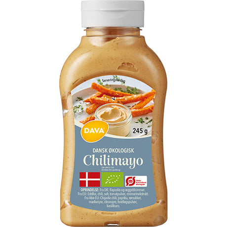 DAVA Chilimayo Økologisk | 245 gr fra DAVA på Mecindo.dk