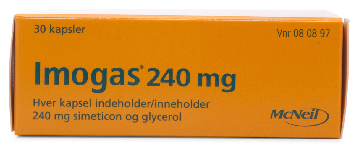 Imodium Imogas | 30 kapsler fra Imodium på Mecindo.dk