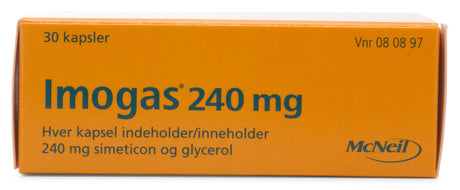 Imodium Imogas | 30 kapsler fra Imodium på Mecindo.dk