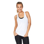 Boody Racerback Tank Top Active Hvid | Str. Xl