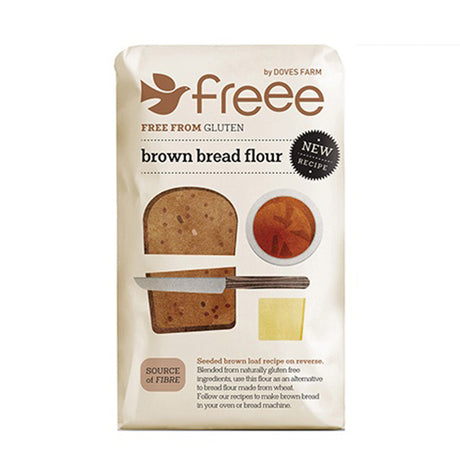 Doves Farm Mørk Brødmix Glutenfri | 1 kg fra Doves Farm på Mecindo.dk