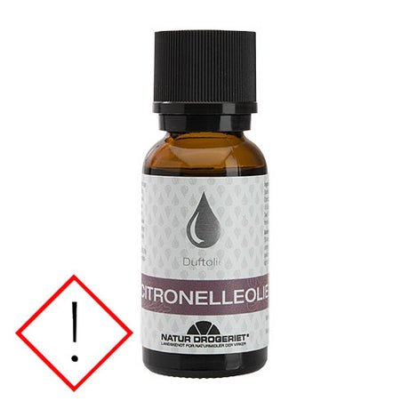 Natur-Drogeriet Citronelleolie AEterisk | 20 ml fra Natur-Drogeriet på Mecindo.dk