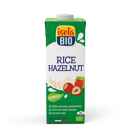 Isola Bio Risdrik Med Hasselnød Økologisk | 1 ltr fra Isola Bio på Mecindo.dk