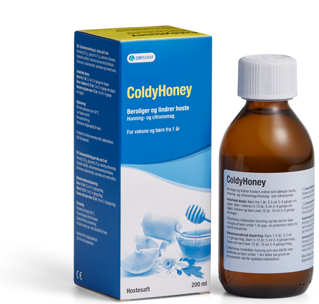 Coldy Honey Hostesaft | 200 ml fra Coldy på Mecindo.dk