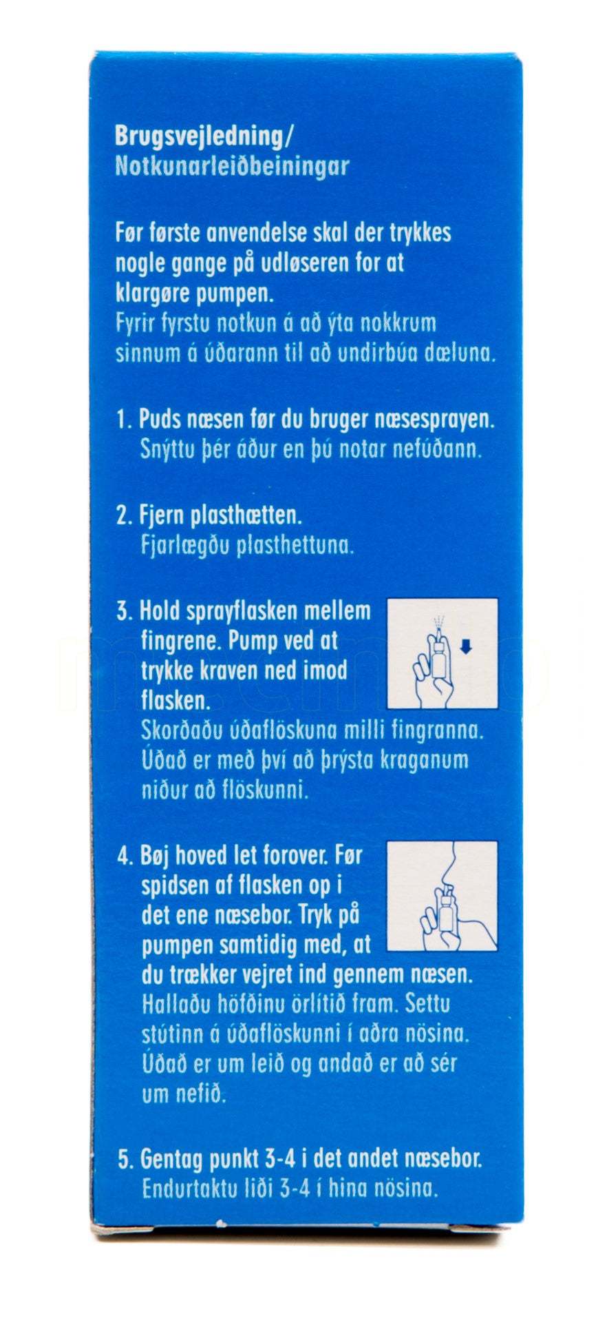 Otrivin Menthol ukonserveret 1 mg/ml fra Otrivin på Mecindo.dk