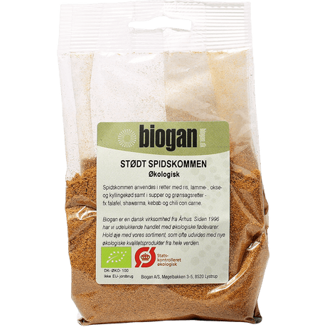 Biogan Økologisk Stødt Spidskommen | 100 g