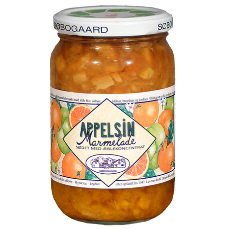 Søbogaard Appelsinmarmelade Sødet M AEble | 390 gr fra Søbogaard på Mecindo.dk