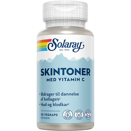 Solaray Skintoner | 30 kapsler fra Solaray på Mecindo.dk