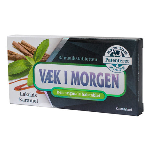 Vaek i morgen M. Lakrids & Karamel | 20 Tabl. fra Mecindo.dk på Mecindo.dk