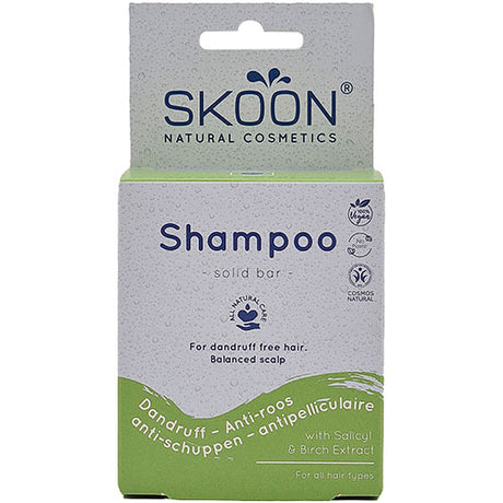 Skoon Solid Shampoo Bar Anti-skael | 90 gr fra Skoon på Mecindo.dk