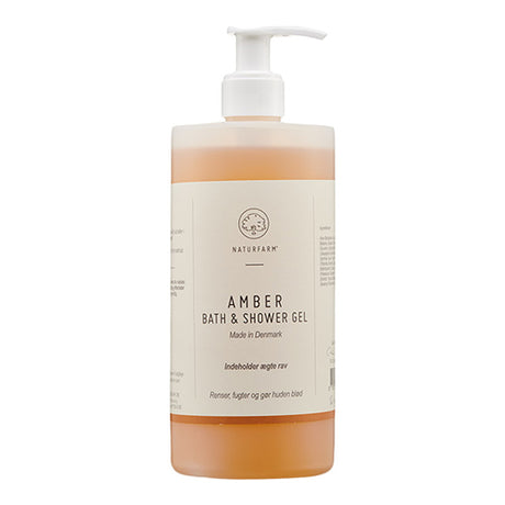 Naturfarm Amber Bath & Shower Gel | 500 ml fra Naturfarm på Mecindo.dk