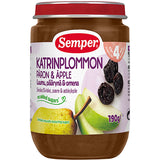 Semper Frugtpure Med Sveske, Pære & Æble 4 Mdr. | 190 g fra Semper på Mecindo.dk
