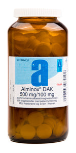 Alminox Dak Tyggetabletter | 200 Tabl.