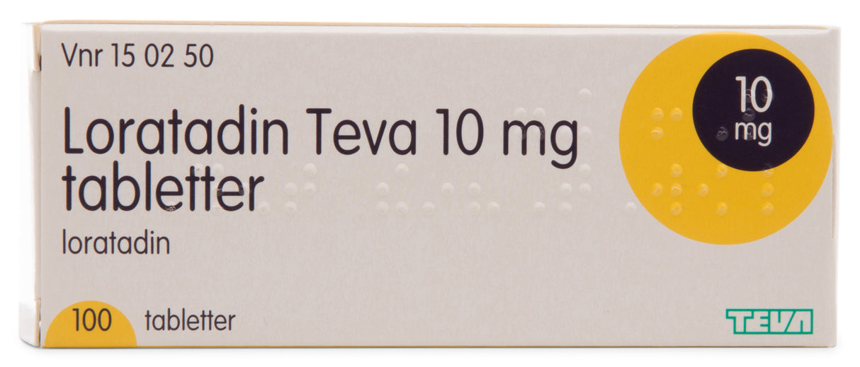 Loratadin Mod Allergi | 100 Tabl. fra Otinova på Mecindo.dk