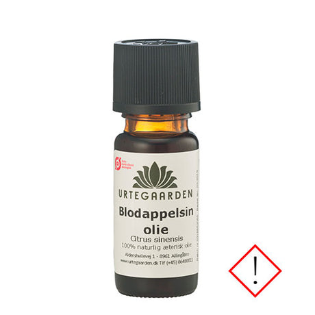 Urtegaarden Blodappelsinolie Økologisk | 10 ml fra Urtegaarden på Mecindo.dk