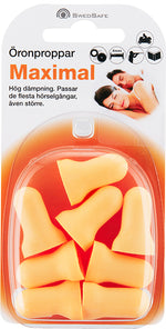 SwedSafe Ørepropper Maximal Dæmpning | 4 pk