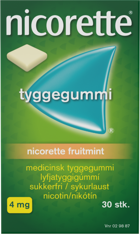 Nicorette Fruitmint 4 mg 