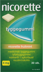 Nicorette Fruitmint 4 mg
