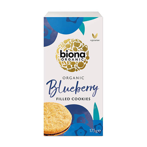 Biona Organic Blåbaersnitter Økologisk | 175 gr fra Biona Organic på Mecindo.dk