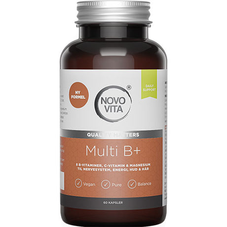 Novo Vita Multi B+ | 60 kapsler fra Novo Vita på Mecindo.dk