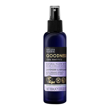 Baylis & Harding Sleep Lavender & Bergamot Pillow Mist Vegansk Pudespray | 100 ml fra Baylis & Harding Goodness på Mecindo.dk