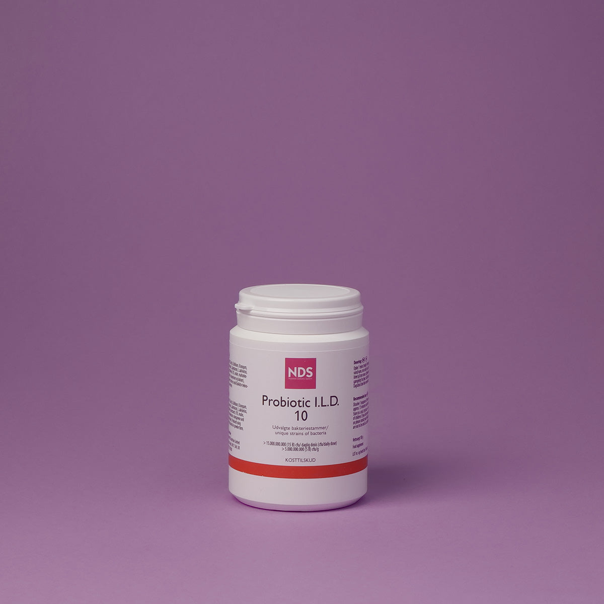 NDS Probiotic I.l.d. 10 | 100 gr fra NDS på Mecindo.dk