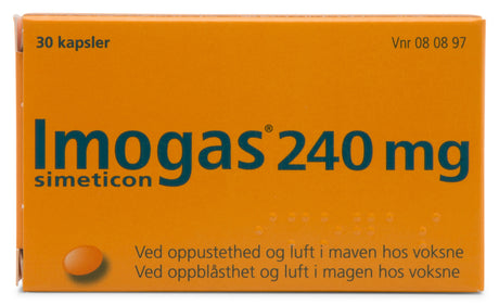 Imodium Imogas | 30 kapsler fra Imodium på Mecindo.dk