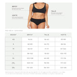 Boody Padded Shaper Crop Bra Dark Olive | Str. M fra Boody på Mecindo.dk