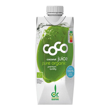 Dr. Antonio Martins Kokosjuice Økologisk | 500 ml fra Dr. Antonio Martins på Mecindo.dk