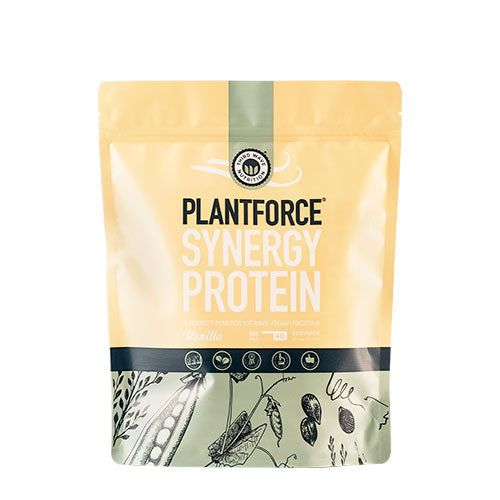Plantforce Proteinpulver Vanilje | 800 g fra Plantforce på Mecindo.dk