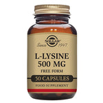 Solgar L-lysine Aminosyre | 50 kapsler
