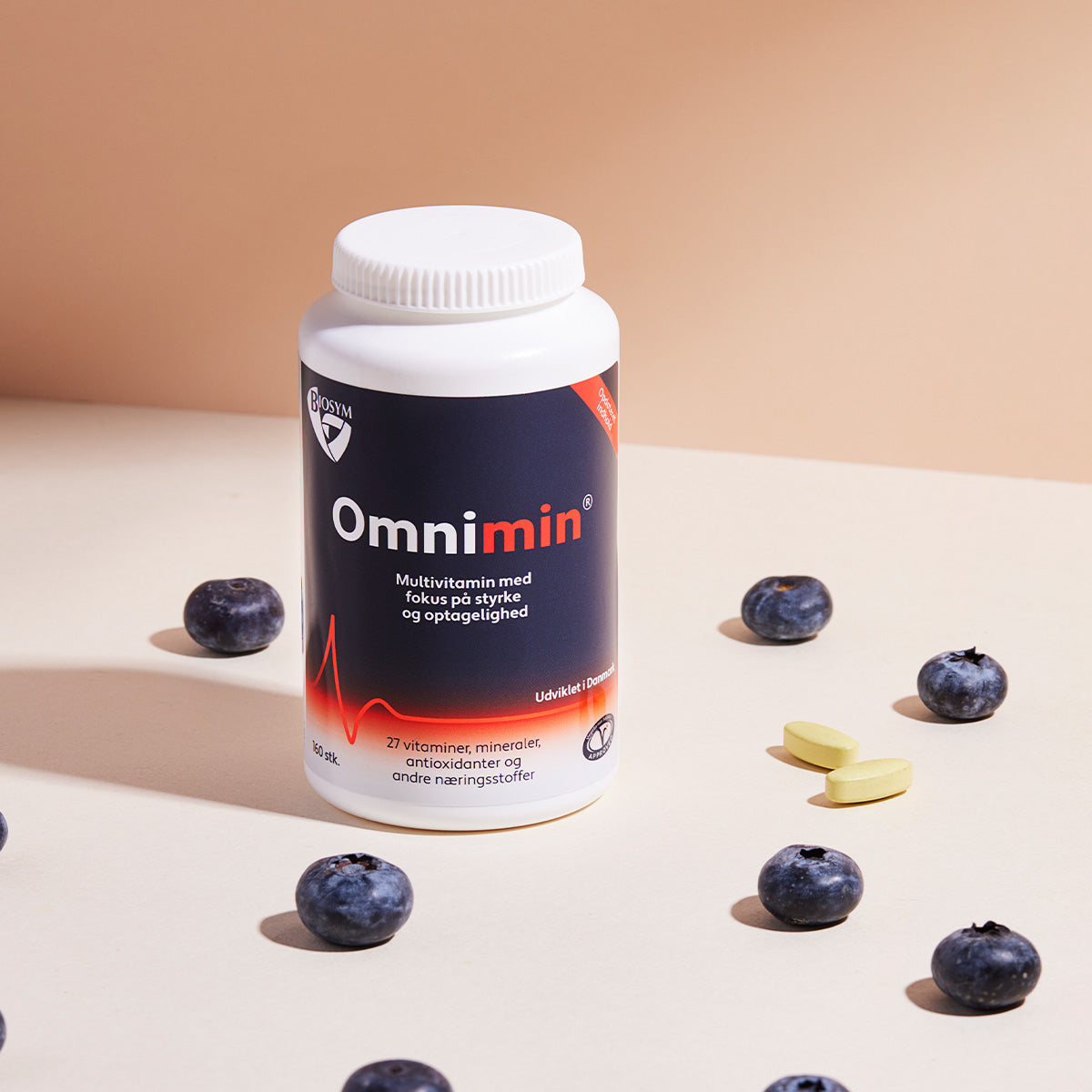 Biosym Omnimin | 300 tabletter fra Biosym på Mecindo.dk