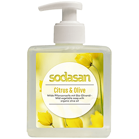 Sodasan Håndsæbe Flydende Citron | 300 ml fra Sodasan på Mecindo.dk