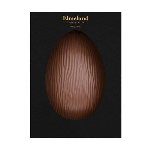 Elmelund Støbt Påskeæg Mælkechokolade 41% Ø | 130 gr