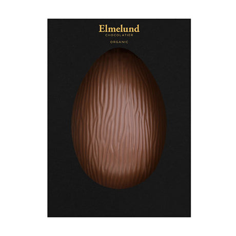 Elmelund Støbt Påskeæg Mælkechokolade 41% Ø | 130 gr