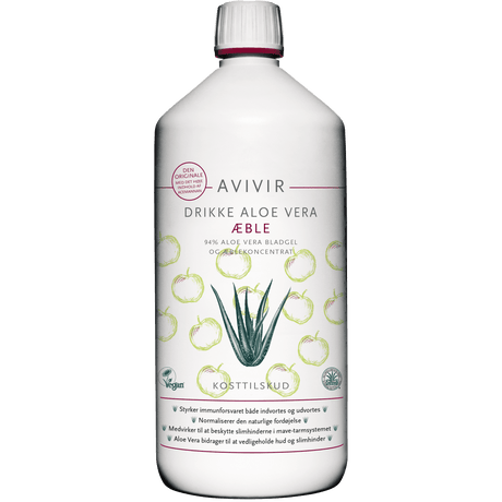 Avivir Aloe Vera Drikke | Æble fra Avivir på Mecindo.dk