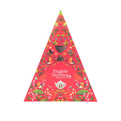 English Tea Shop Triangular Julekalender Rød Økologisk | 25 br fra English Tea Shop på Mecindo.dk