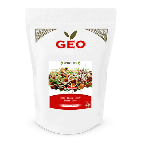 GEO Linseblanding Til Spiring Økologisk | 600 gr fra GEO på Mecindo.dk