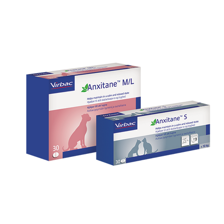 Virbac Anxitane S | 30 Tabl. fra Virbac på Mecindo.dk