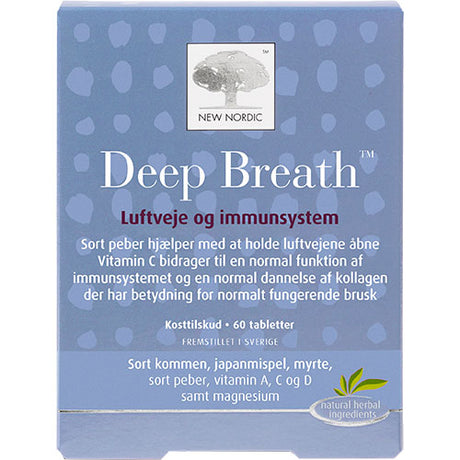 New Nordic Deep Breath | 60 Tabl. fra New Nordic på Mecindo.dk