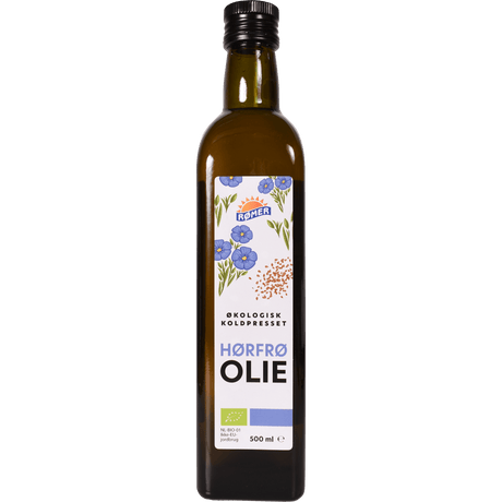 Rømer Hørfrøolie Koldpresset Økologisk | 500 ml