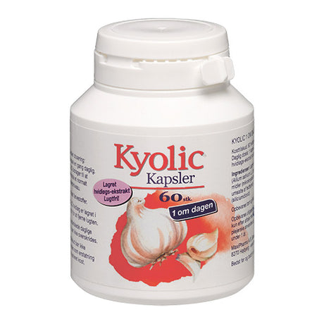 Kyolic 1 Om Dagen | 60 kapsler fra Kyolic på Mecindo.dk