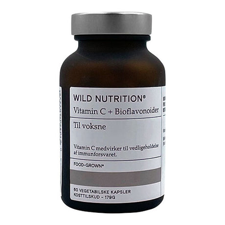 Wild Nutrition Vitamin C Plus | 60 kapsler fra Wild Nutrition på Mecindo.dk