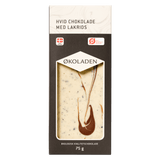 Økoladen Chokolade Hvid Lakrids Økologisk | 75 g