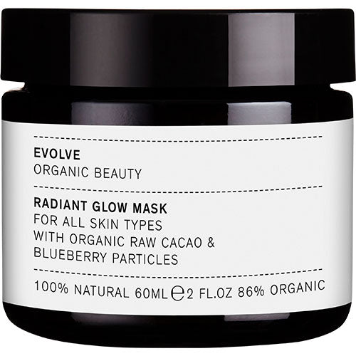 Evolve Radiant Glow Mask With Blueberry Particles | 60 ml fra Evolve på Mecindo.dk