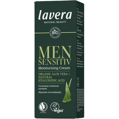 Lavera MEN Sensitiv Men Sensitive Moisturizing Cream | 50 ml fra Lavera MEN Sensitiv på Mecindo.dk