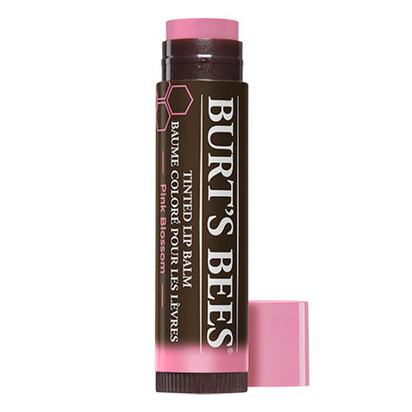 Burt's Bees Farvet Laebepomade (4.25 gr) | Pink Blossom fra Burt's Bees på Mecindo.dk